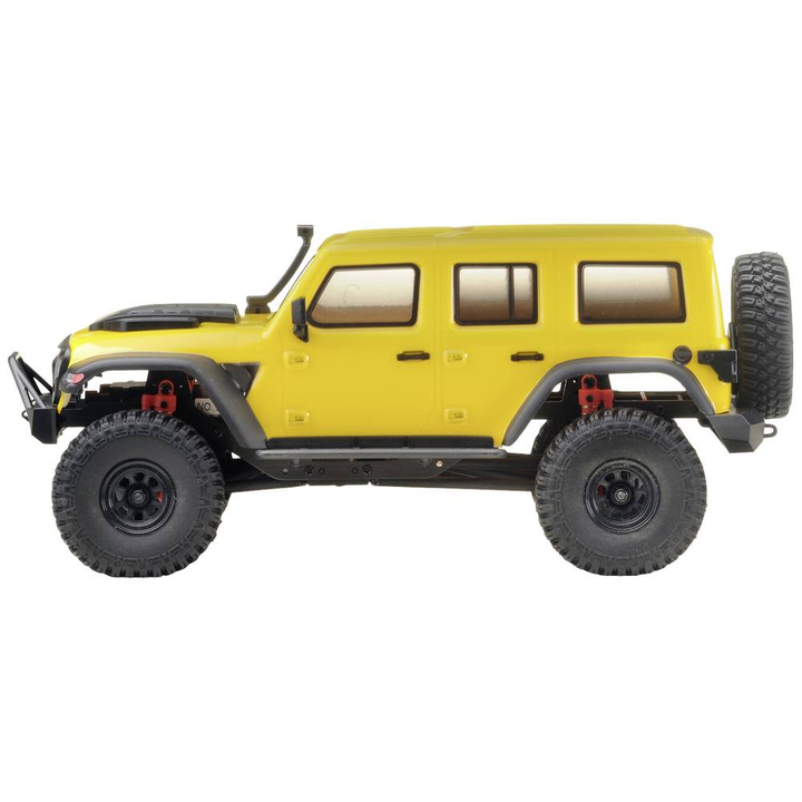 Absima First Step Micro Crawler Jeep-Yellow Brushed 1:18 RC Modellauto Truck