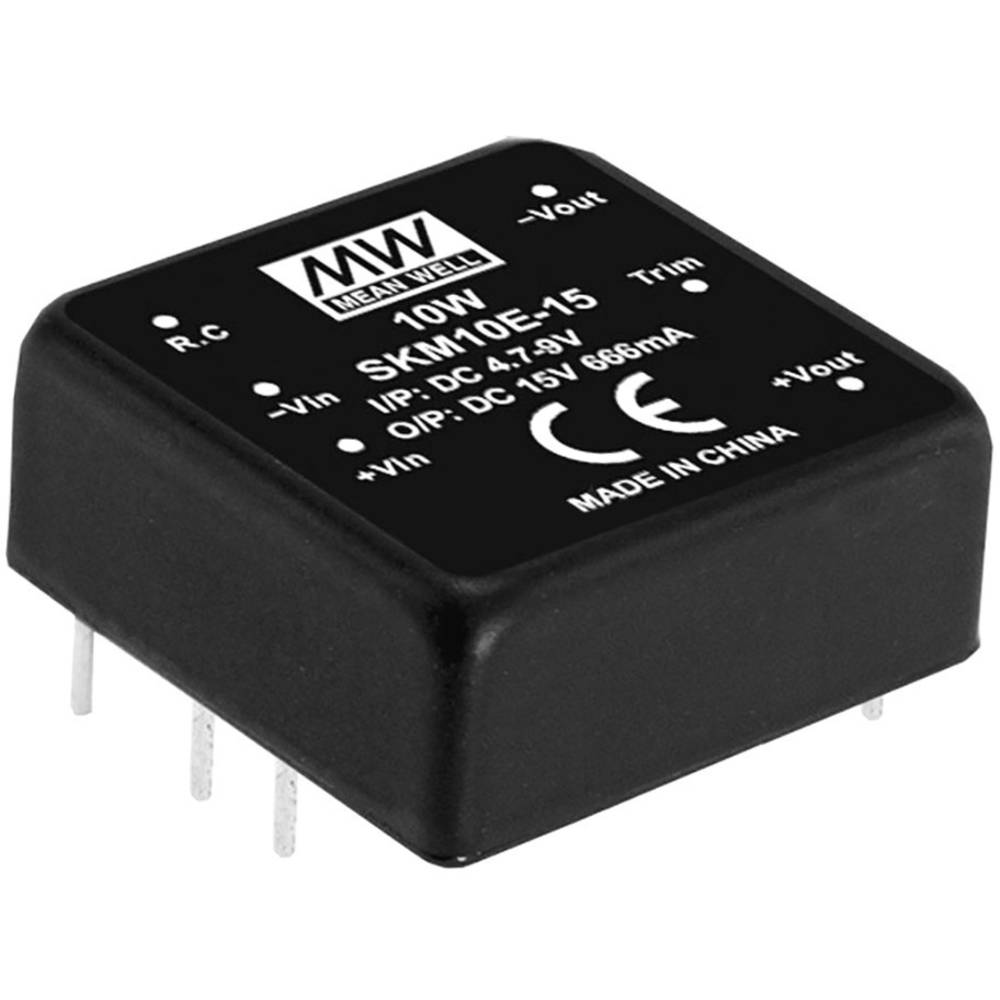 Mean Well SKM10E-03 Dc/dc Converter 10W 2.5A 1 Output Wide Temp Range - 4021087041492