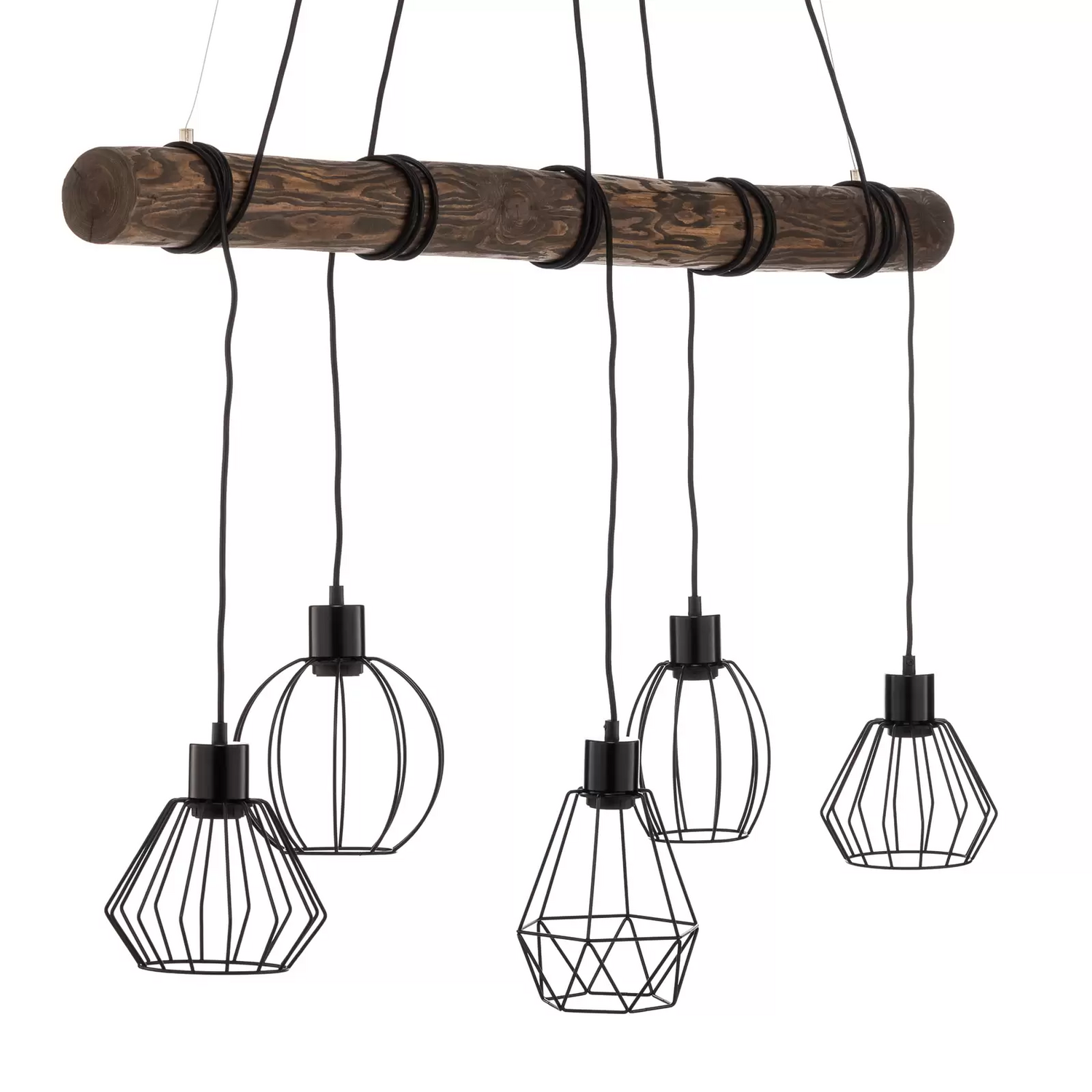 Envostar Various Pendel Hängeleuchte Hängelampe Leuchte 5 Flammig Kiefer Dun888 B-Ware - 5904496510775