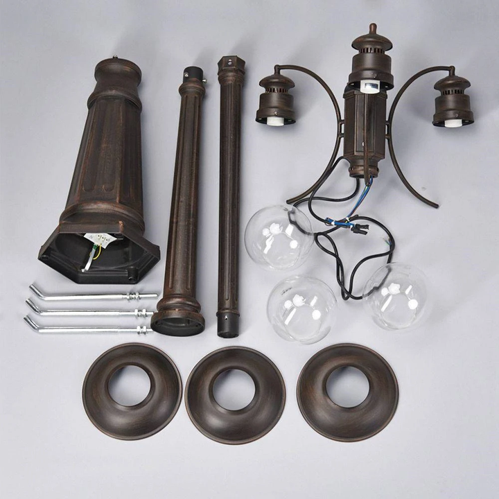 Lindby Kandelaber Eddie Gartenleuchte Gartenlampe Lampe Leuchte Sockelleuchte  B-Ware