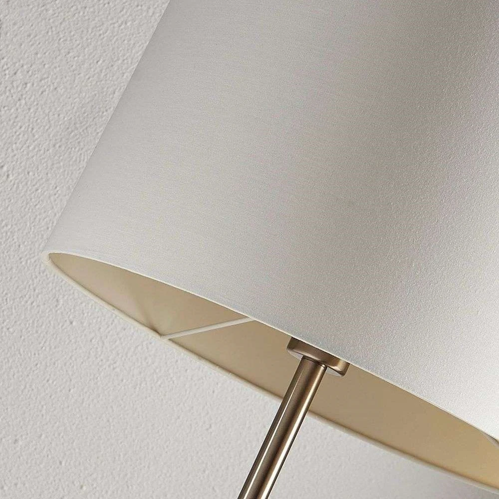 Lampadaire Lindby Parsa de seconde catégorie, éclairage LED, culot E27, 1 ampoule