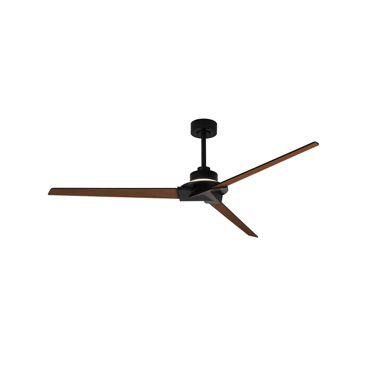 Mantra Iluminación LED-Deckenventilator Brisa schwarz/holz DC leise 175 cm CCT