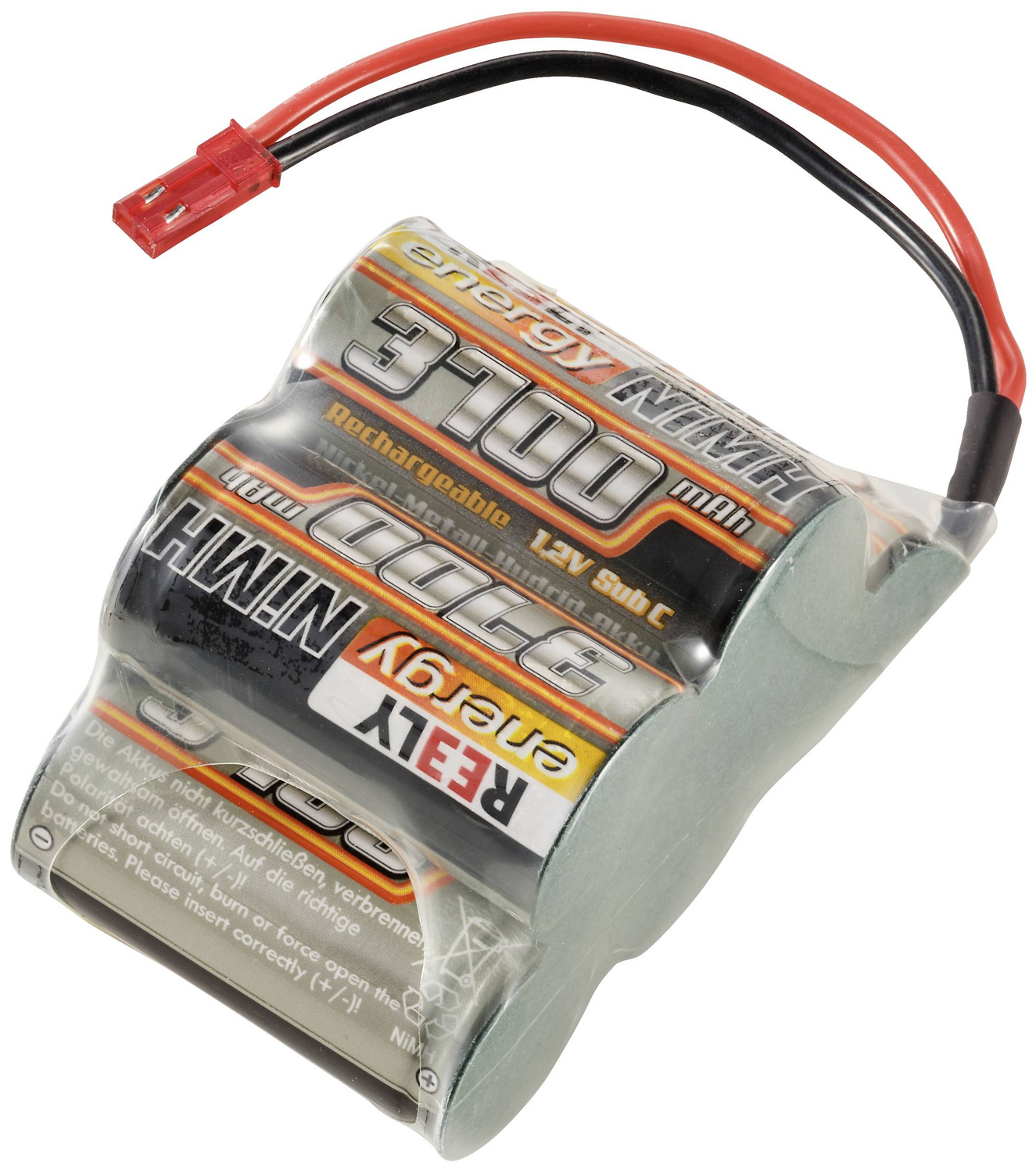 B-Ware Reely Modellbau Empfängerakku (Ni Mh) 6 V 3700 M Ah Zellen Zahl: 5 Sub C Hump B884 - 4064161230092