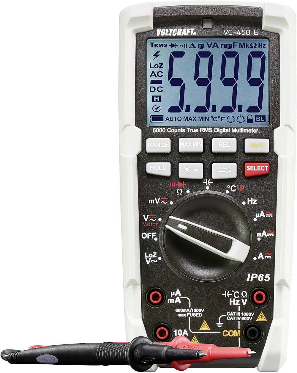 Voltcraft VC-450 E Hand-Multimeter Kalibriert Werksstandard SIEHE TEXT/FOTO