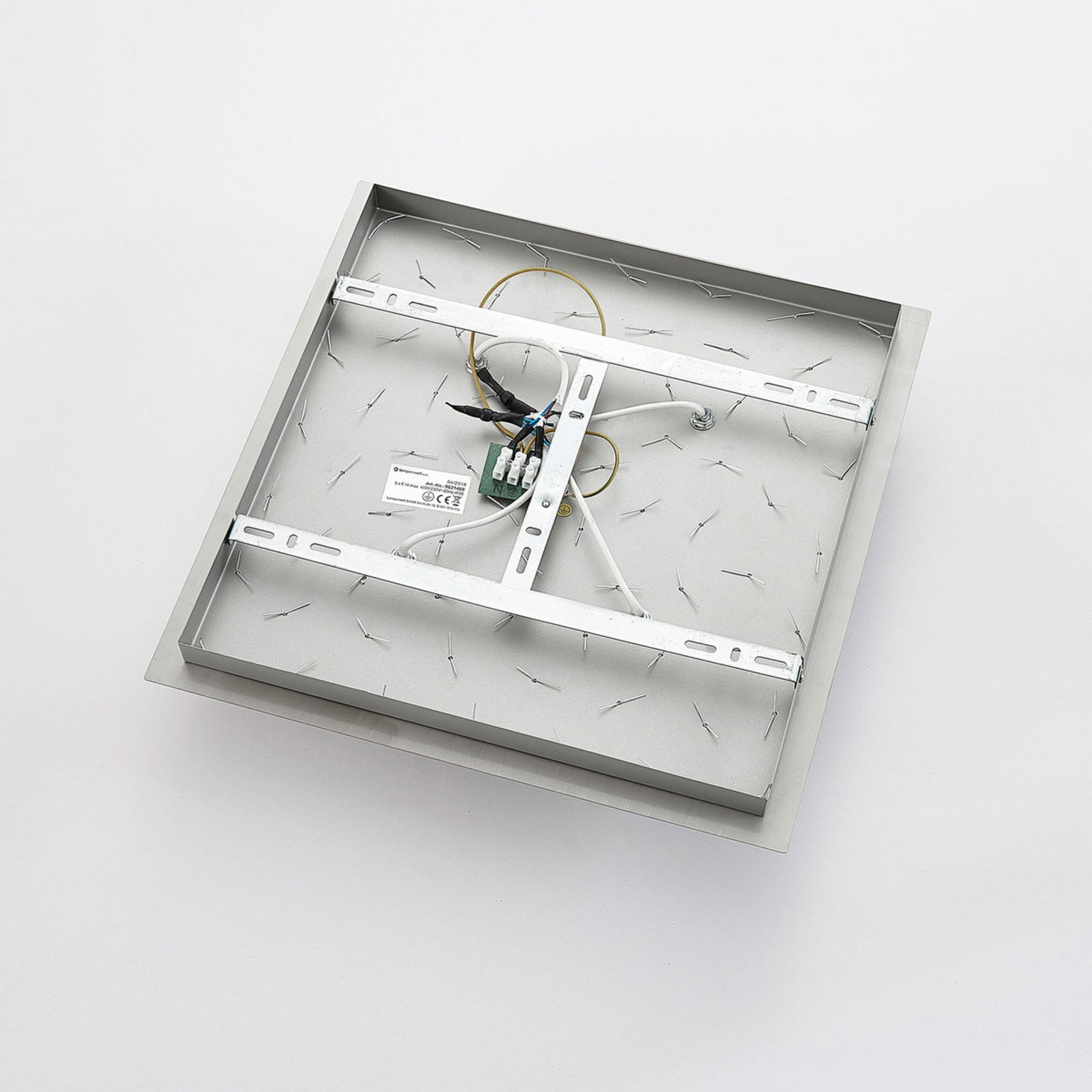 Lindby Annica Deckenlampe Deckenleuchte Lampe Leuchte Licht Acrylbehang Silber B-Ware - 4251096535877