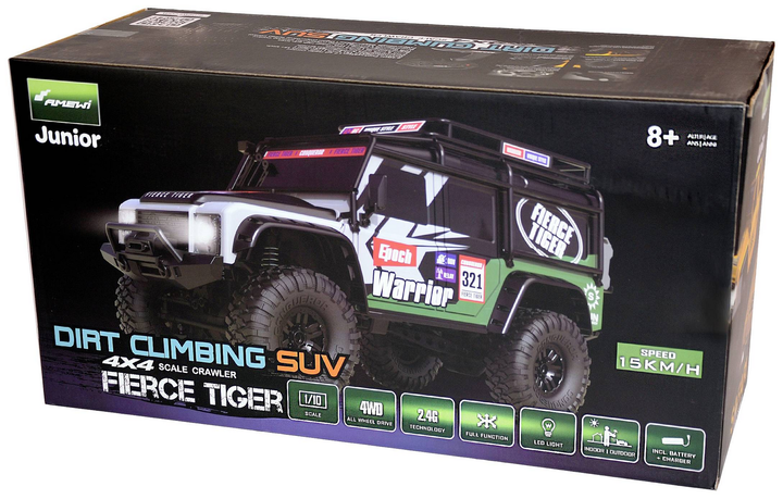 Amewi Dirt Climbing Fierce Tiger Brushed 1:10 Rc Modellauto Elektro Defektware D-Ware