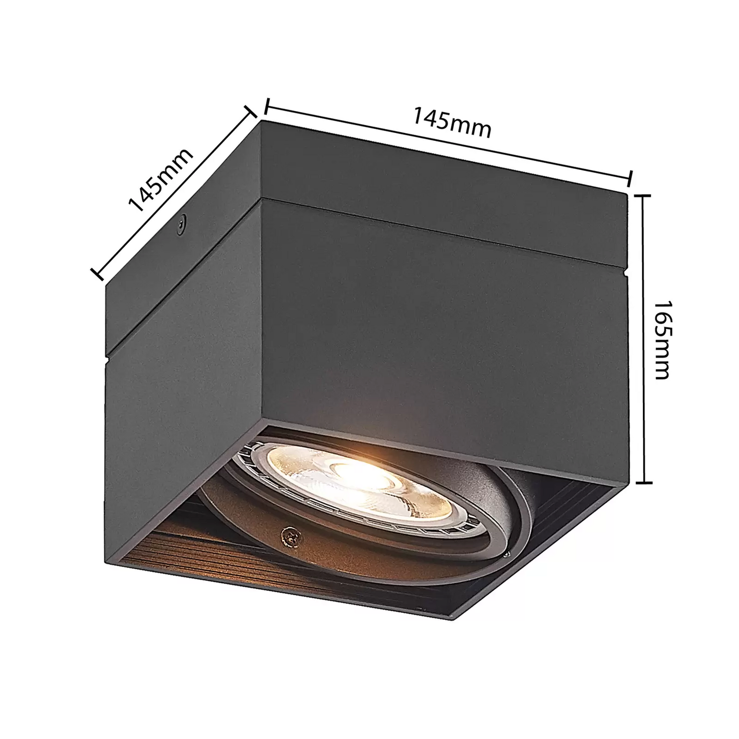 B-Ware Arcchio Michonne Deckenstrahler Deckenleuchte Deckenlampe Lampe Leuchte Schwarz