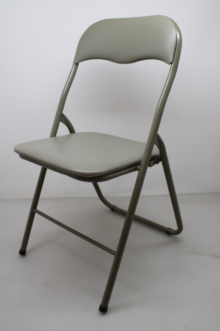 Hjh Office Tudela Basic Pvc   Klappstuhl Stuhl Klapp Stuhl Taupe Siehe Text B-Ware