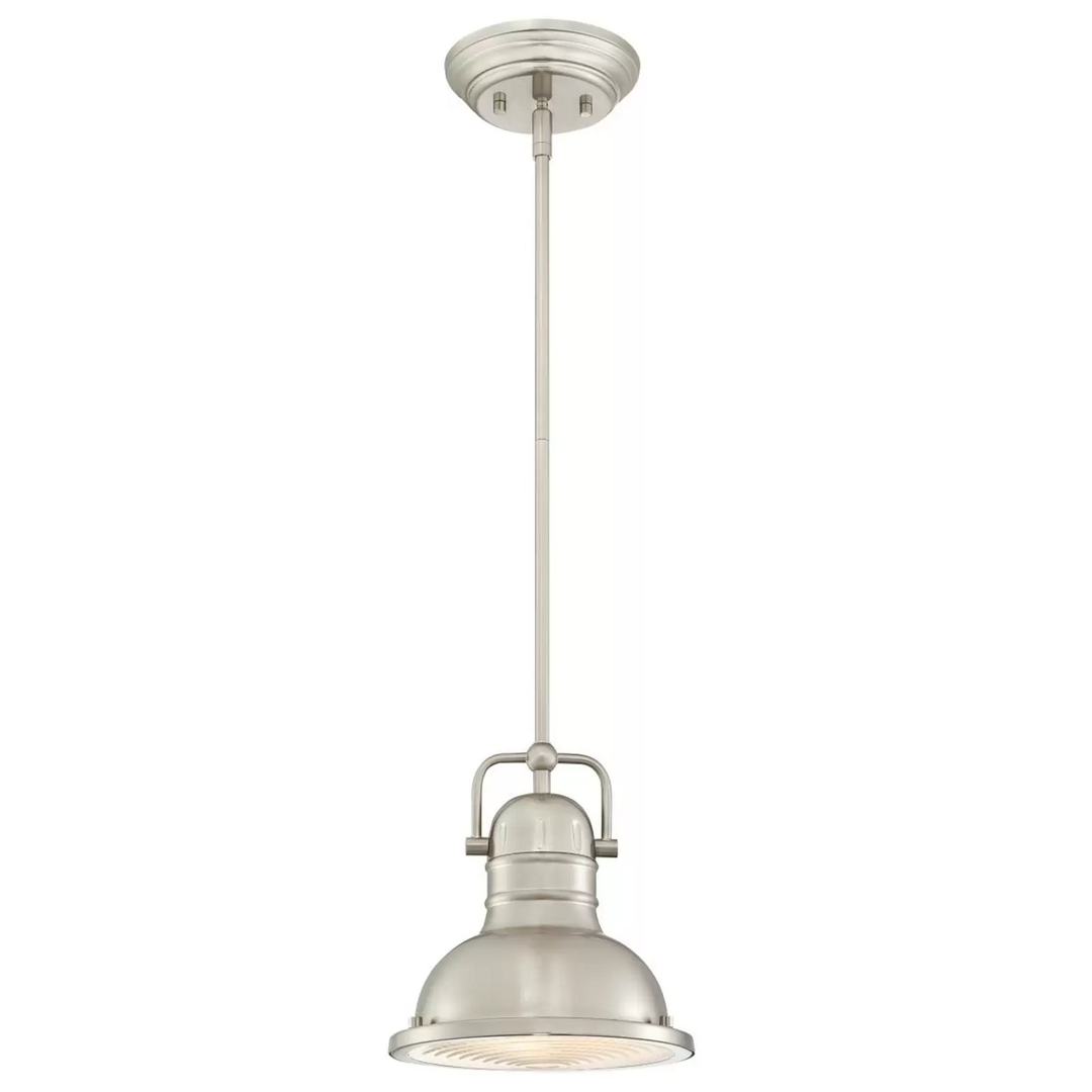 Westinghouse Hängeleuchte Boswell Nickelfarben Gebürstet Hängelampe Lampe E27798 B-Ware - 4895105612908