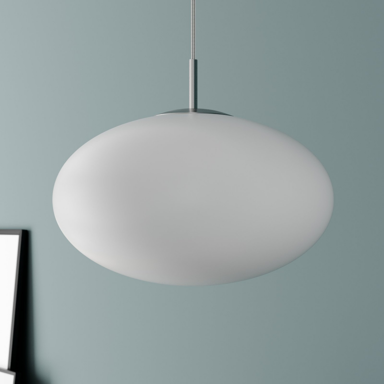 Suspension Lindby Sonika, applique murale, plafonnier, douille E27, ampoule nickel opale W31, produit de seconde main