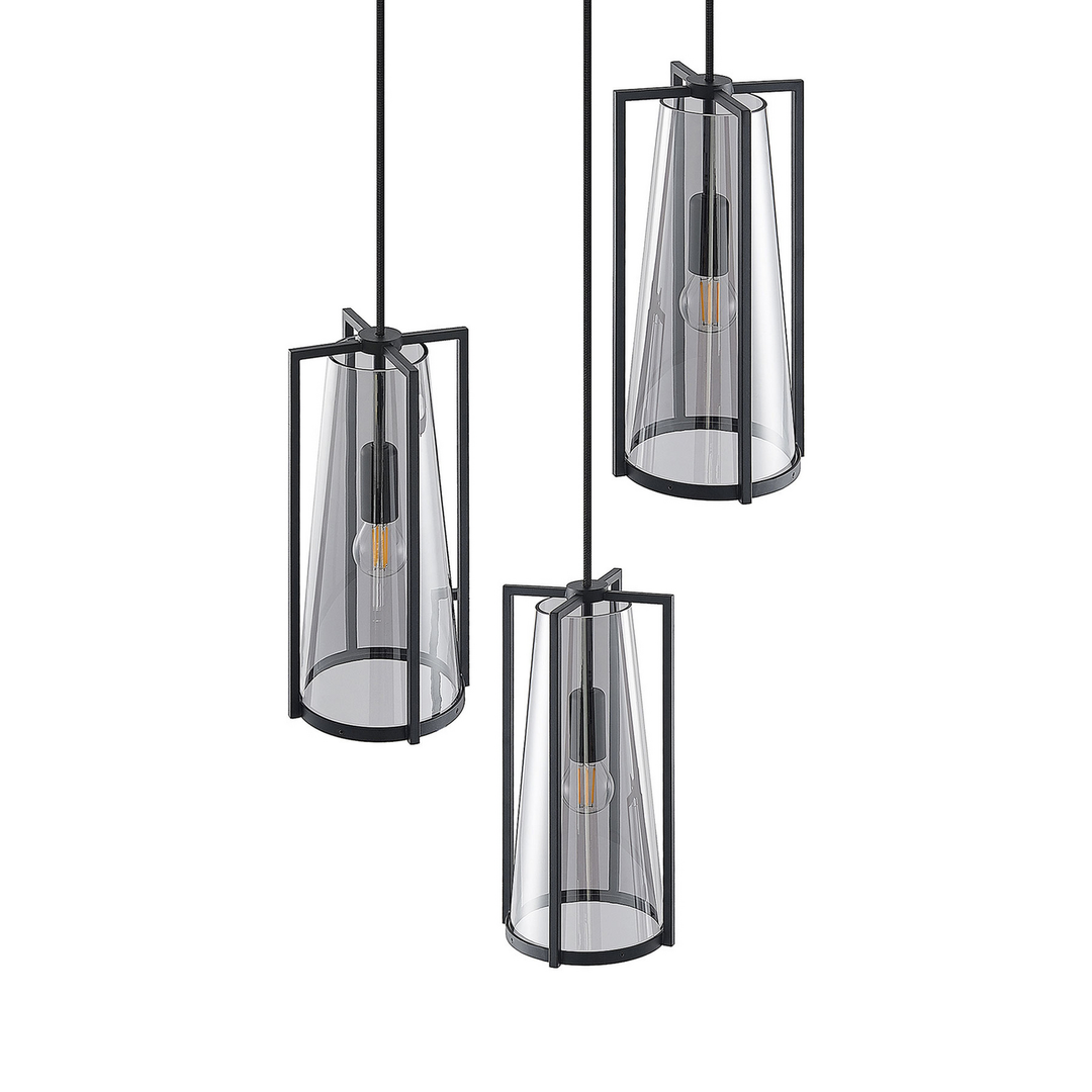 Lucande Rufina Pendellampe Pendelleuchte Lampe Leuchte Hängeleuchte Hängelampe B-Ware