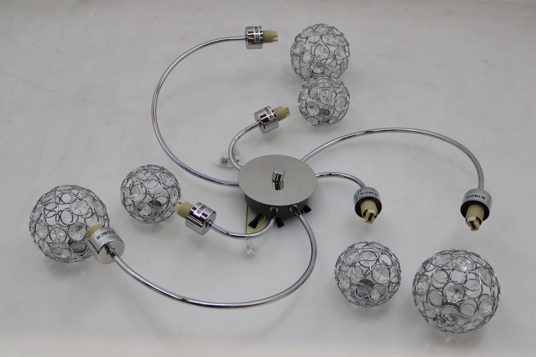 Lindby Dekorative LED-Deckenlampe Tyron Wohnzimmerleuchte Deko-Deckenlampe G9572