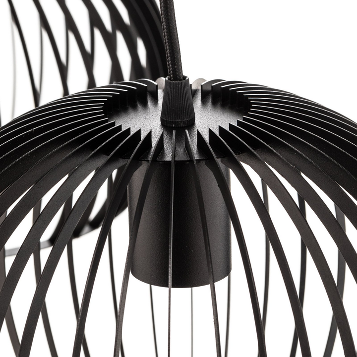 Euluna Hängeleuchte Larus Schwarz Stahl 2 Fl. Hängelampe Deckenlampe Lampe E27 B-Ware - 5907623620477