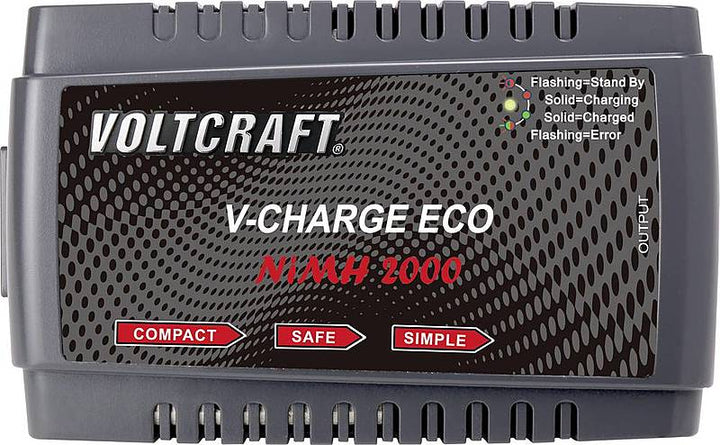 Voltcraft 1413029 V-Charge Eco Modellbau-Ladegerät 230 V 2 A NiMh 2000 NiMH N958