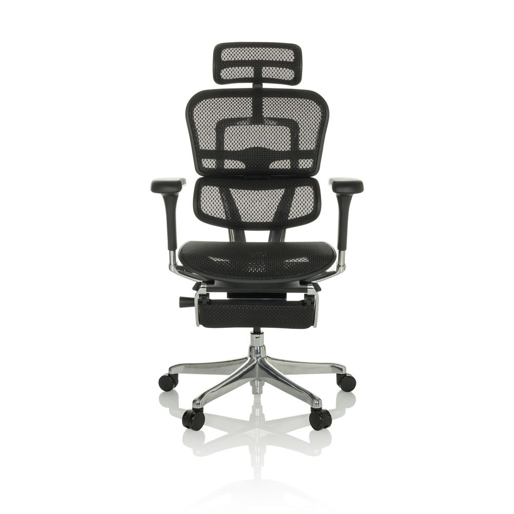 B-Ware Hjh Office Ergohuman Plus Legpro I Netz Luxus Chefsessel Bürostuhl Drehstuhl236