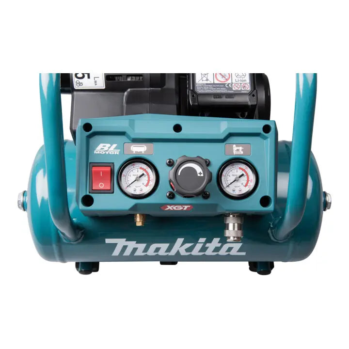 B-Ware Makita Akku Kompressor Kompressor Druckluftwerkzeug 40 V Max Kessel 76l ölfrei