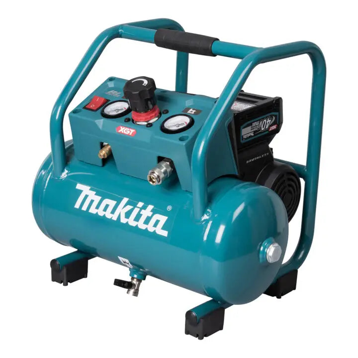 B-Ware Makita Akku Kompressor Kompressor Druckluftwerkzeug 40 V Max Kessel 76l ölfrei