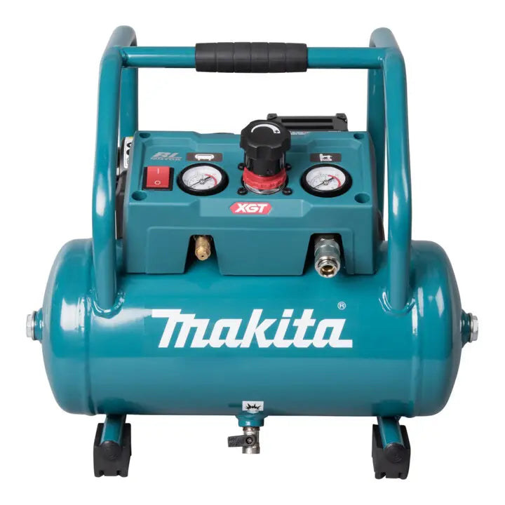 B-Ware Makita Akku Kompressor Kompressor Druckluftwerkzeug 40 V Max Kessel 76l ölfrei