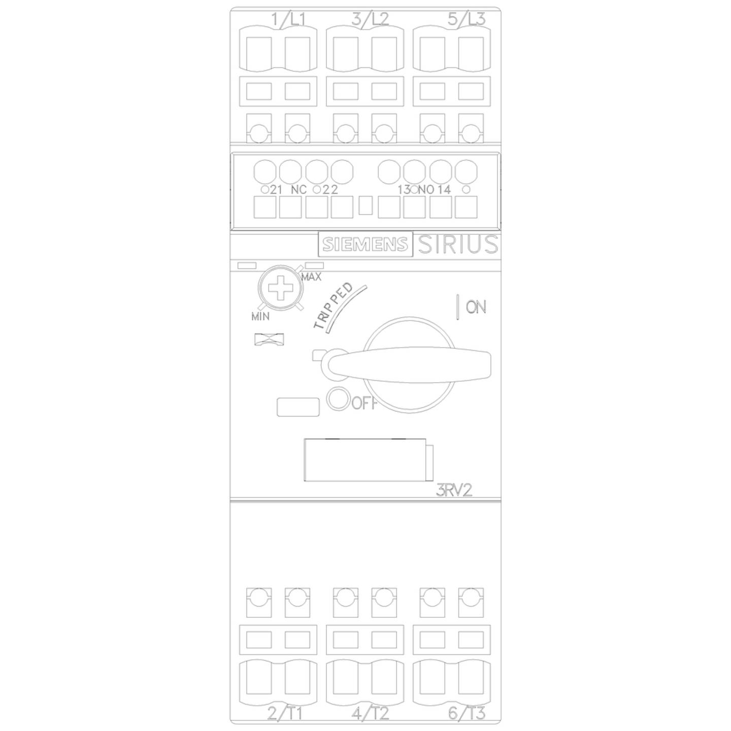 B-Ware Siemens Leistungsschalter Motorschutz 3 Rv2021 4 Da25 18 25 A 690 V Federzug 1 St - 4011209841314