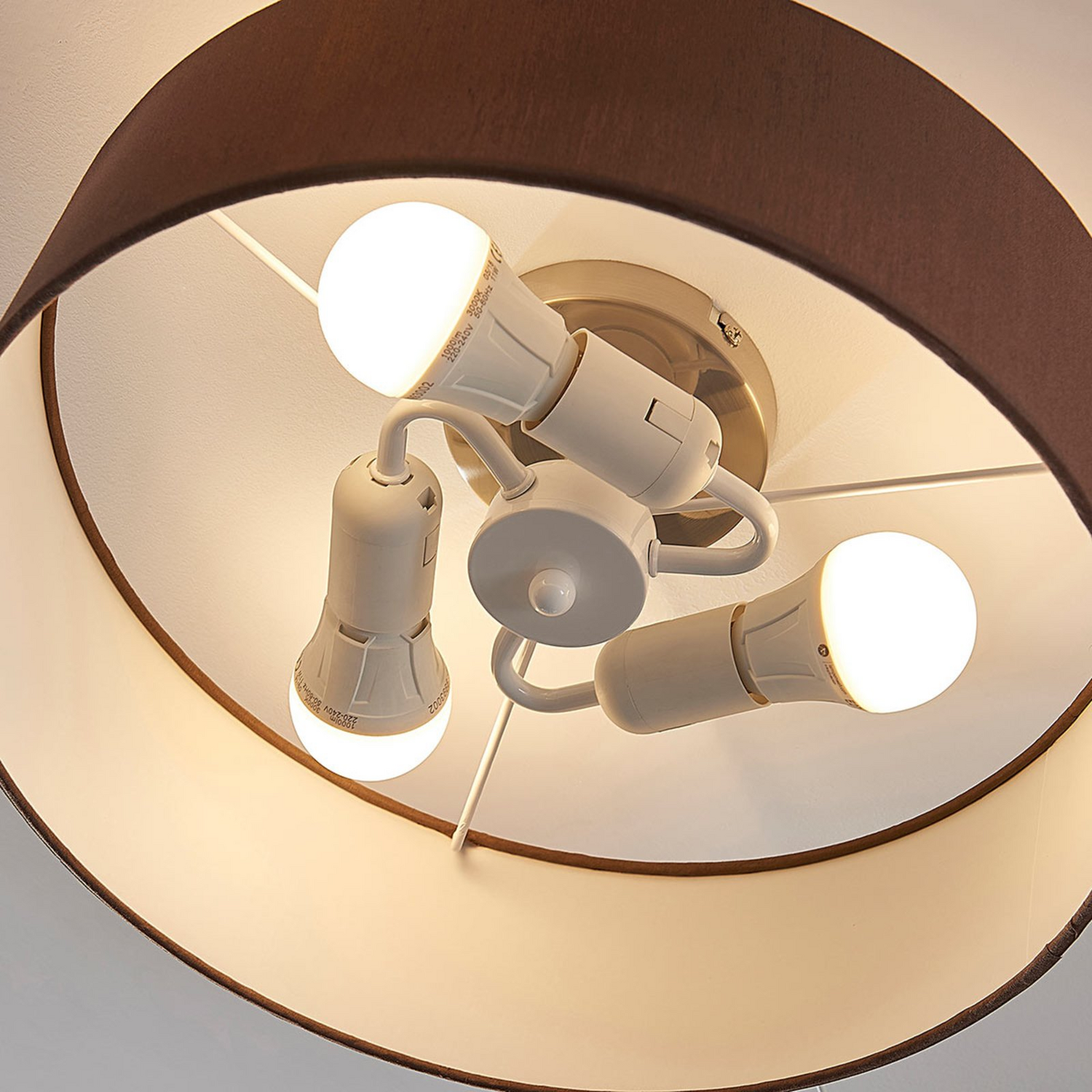 Suspension Lindby, lampe de salon Sebastian, ampoule E27