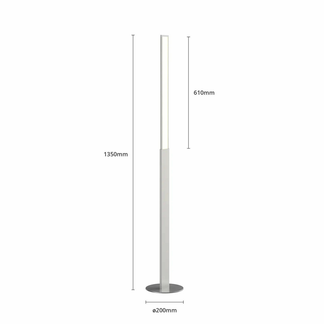 Lindby Smart Ibbe LED-Stehleuchte Stehlampe Standleuchte Standlampe App CCT621