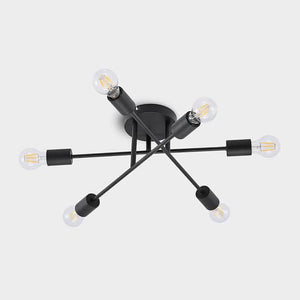 B-Ware Lindby Estar Deckenleuchte Wohnzimmerleuchte Deckenlampe Deko-Deckenlicht E27458