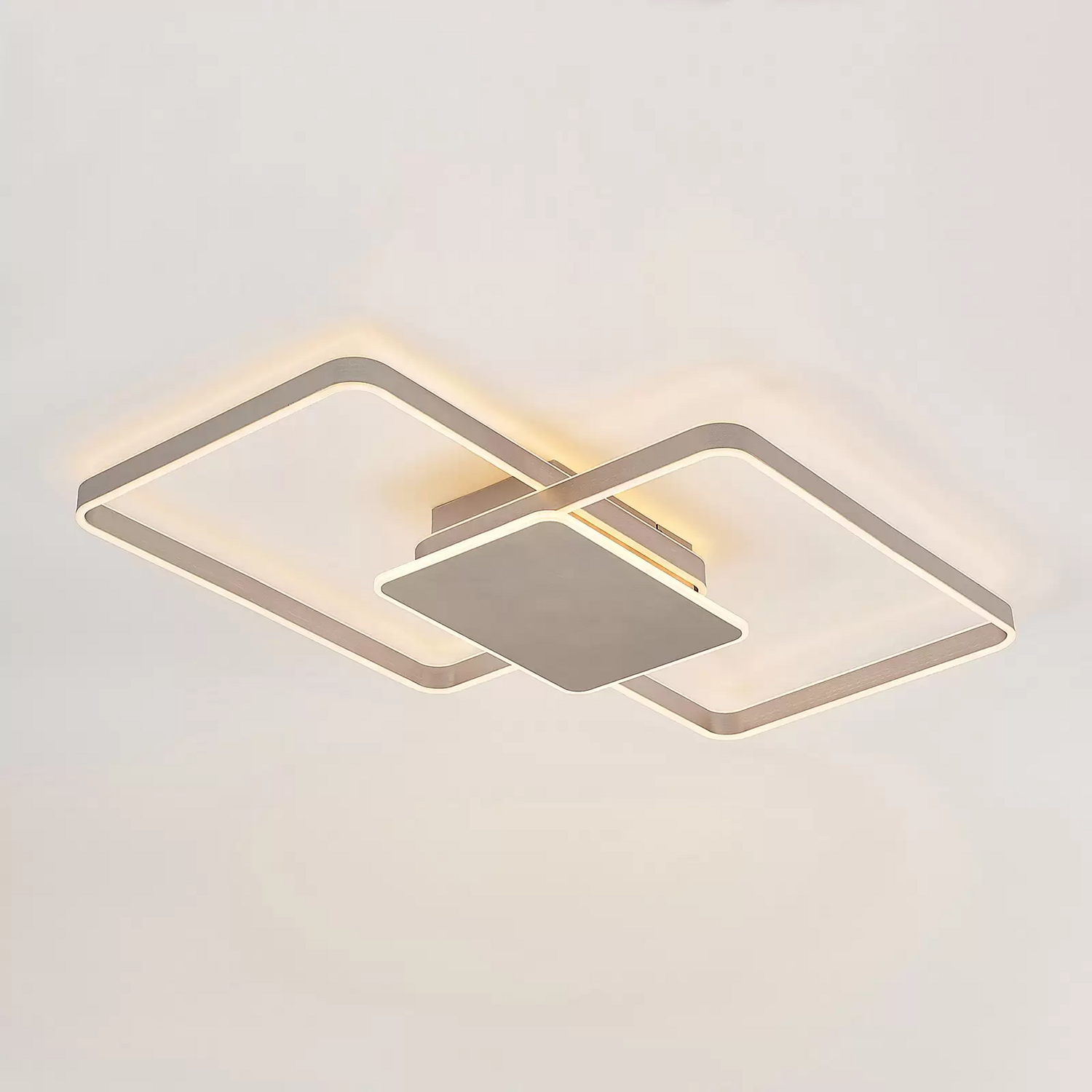 Lucande Kadira Led Deckenlampe Deckenlampe Deckenleuchte Leuchte Lampe Nickel B-Ware - 4251911710557