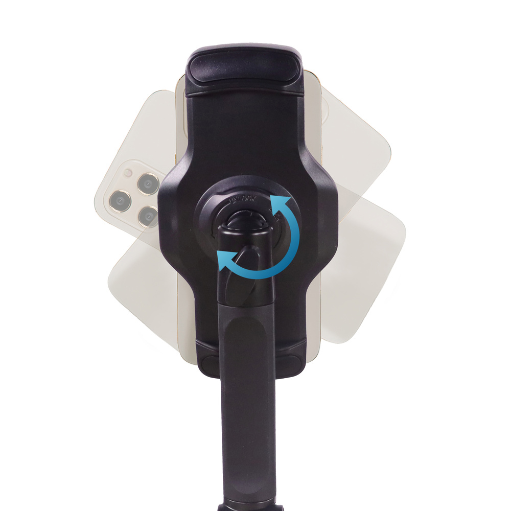 B-Ware hjh OFFICE Handyhalterung Tablethalterung FLEXMOBI III mit Schraubklemme Metall