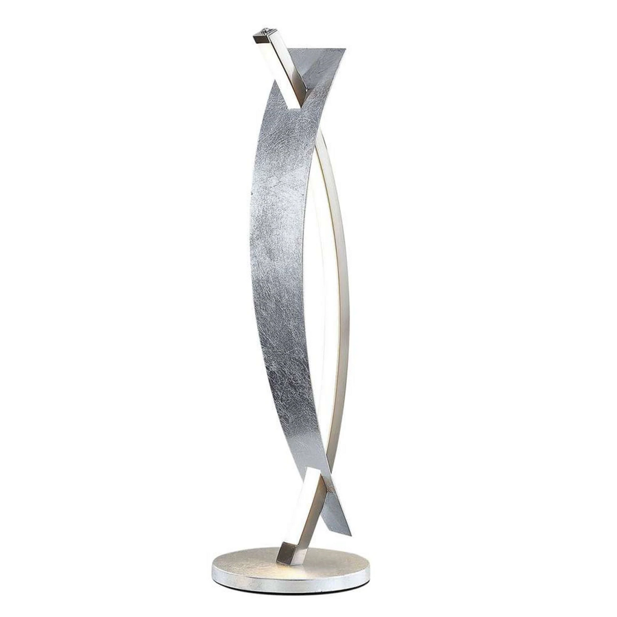 Lucande Marija Led Tischleuchte Tischlampe Nachttischlampe Leuchte Lampe Silver B-Ware - 17158466
