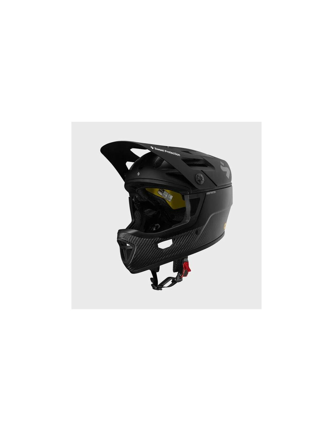 B-Ware Sweet Protection Arbitrator Mips Helm Schutzhelm Schwarz Kopfumfang: M L 56 59cm