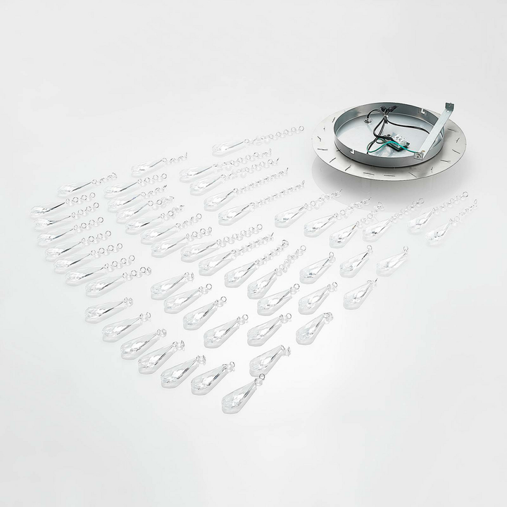 Lindby Mavinus Deckenlampe Wohnzimmerleuchte Deckenlampe Kronleuchter G9 Chrom B-Ware