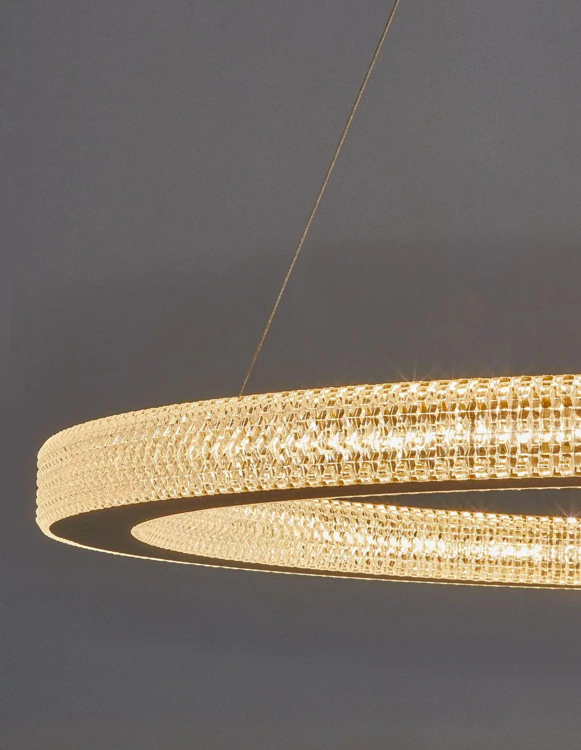 B-Ware Nova Luce Pendelleuchte Hängeleuchte Led Fiore Gold Warmweiß Dimmbar 80 Cm 80 W - 5212017424143