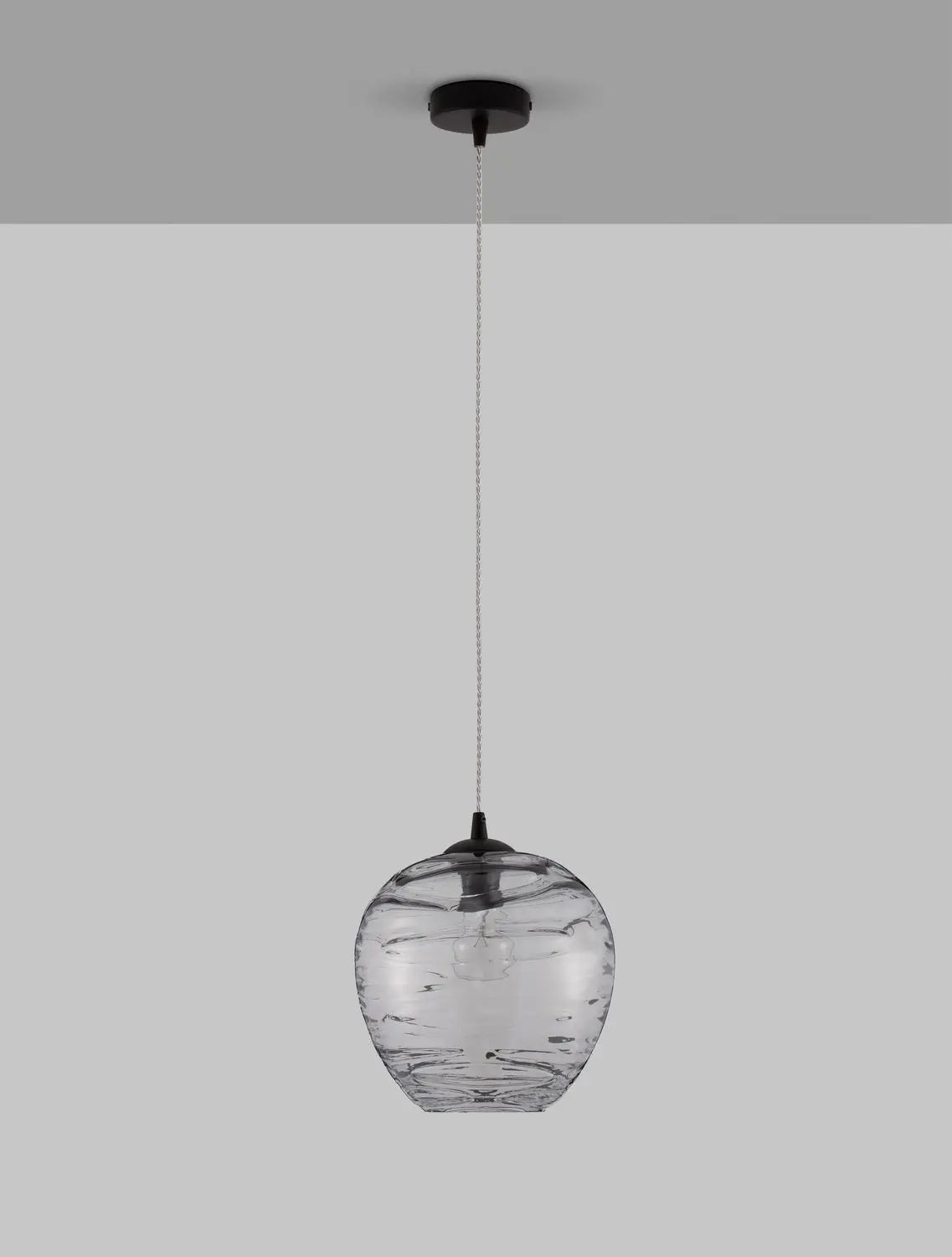 B-Ware Nova Luce Pendelleuchte Hängeleuchte Evleen Schwarz Metall Glas E27 Led 120 Cm - 5212017434432