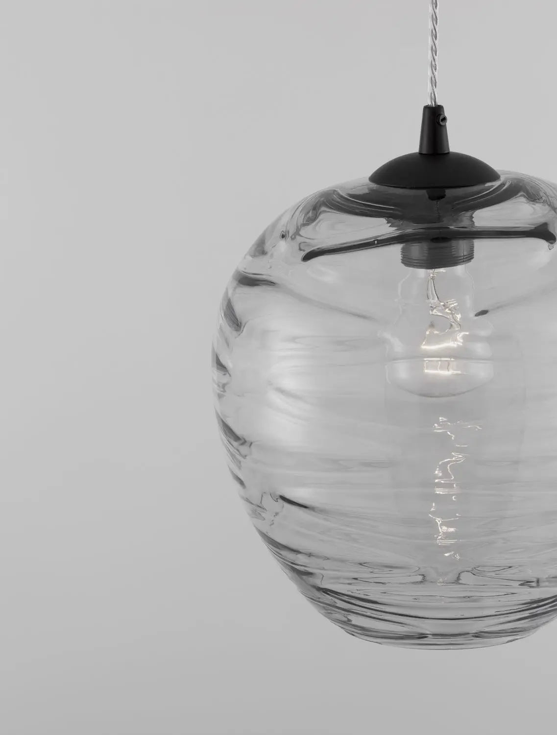 B-Ware Nova Luce Pendelleuchte Hängeleuchte Evleen Schwarz Metall Glas E27 Led 120 Cm - 5212017434432