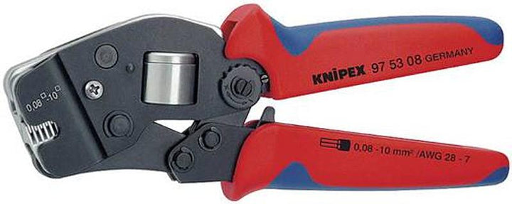 Knipex 97 53 08 Selbsteinstellende Crimpzange Zange Aderendhülsen 0.08 Bis 10mm² B-Ware