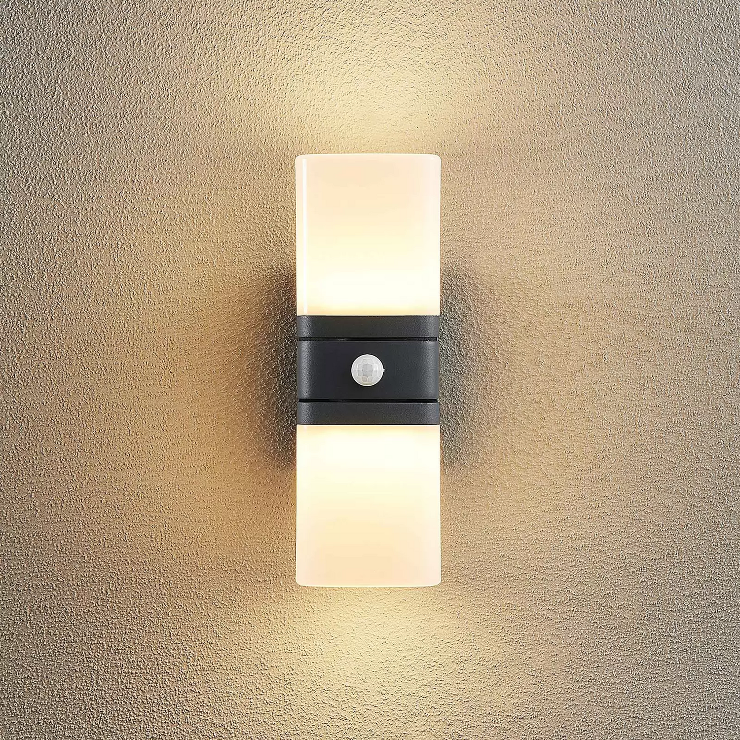 Lindby Jasiah Led Außenwandleuchte Wandleuchte Wandlampe Leuchte Drehbar Sensor B-Ware - 4251911733136