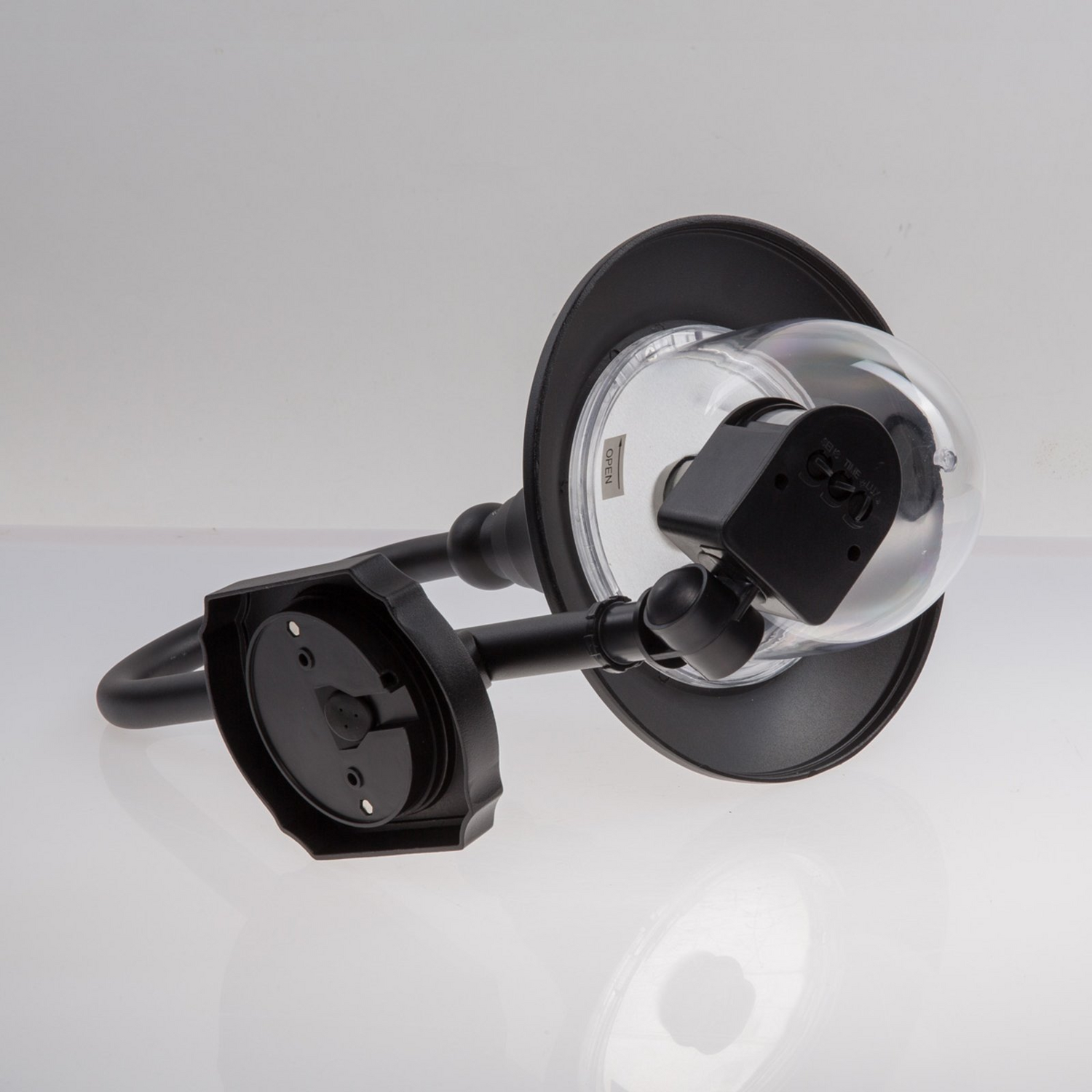 B-Ware Lindby Außenwandleuchte Daphne Wandleuchte Lampe Leuchte Bewegungssensor Schw296