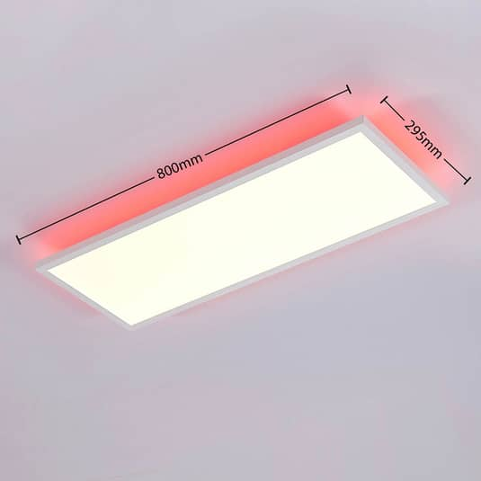 Arcchio Brenda LED-Panel Deckenlampe Deckenlicht Lampe Leuchte 30 x 80 cm weiß
