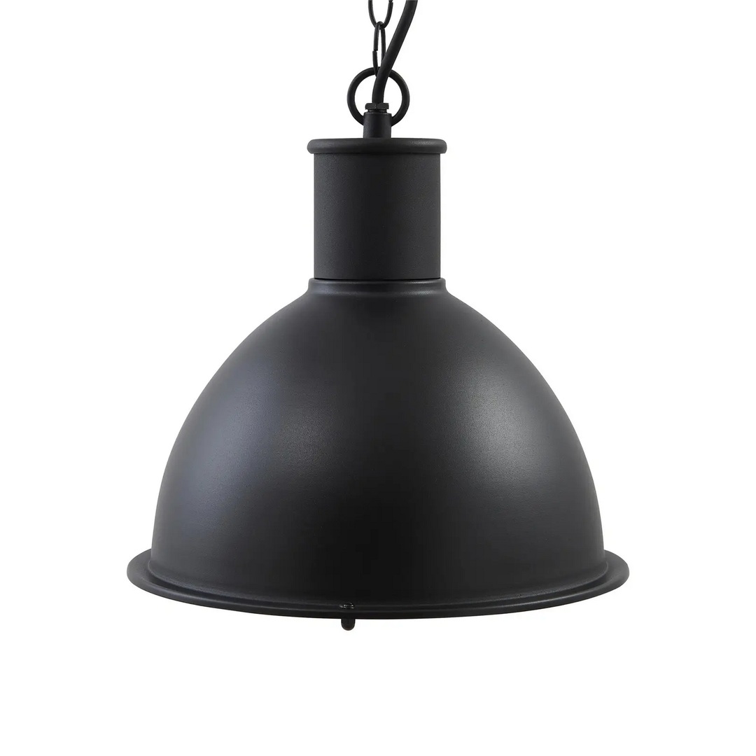 Lindby Außenpendelleuchte Luciane Hängeleuchte Hängelampe schwarz Alu Ø 31,8 cm