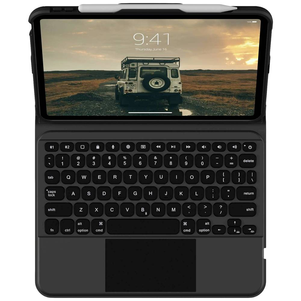 B-Ware Urban Armor Gear Rugged Keyboard Case Tablet Tastatur Hülle Tablethülle Cover