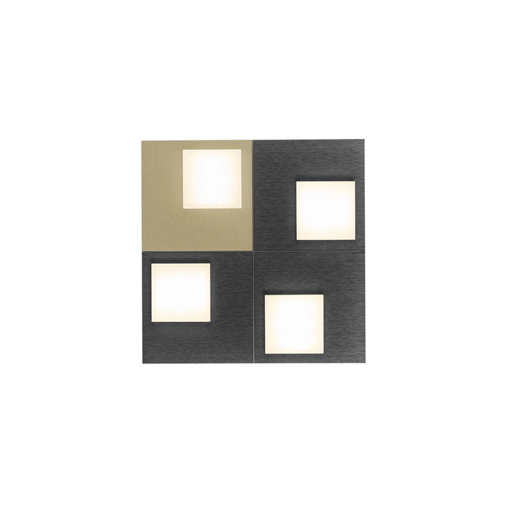 BANKAMP Cube Deckenleuchte Deckenlampe Deckenlicht Leuchte 32W 28x28cm anthrazit