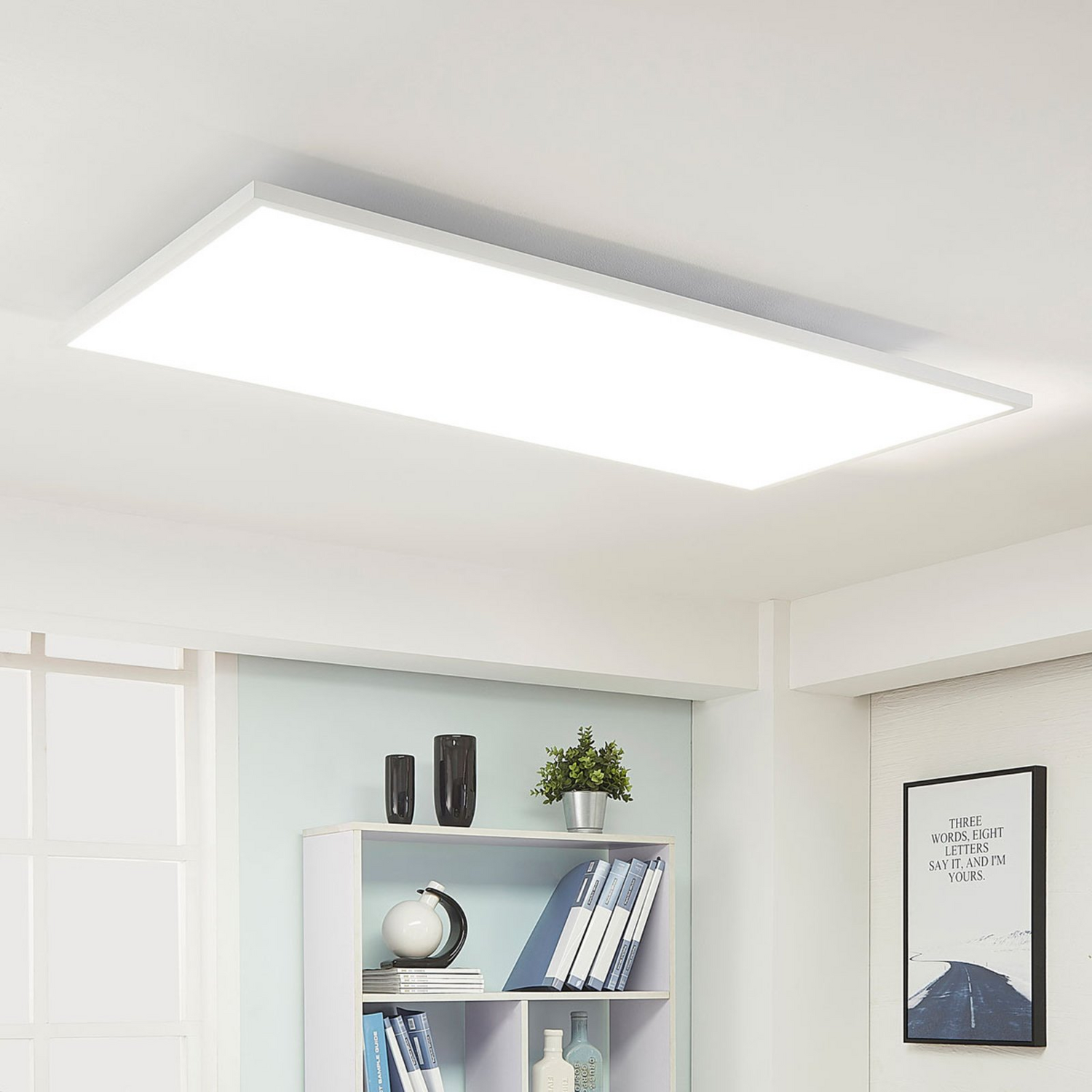 Arcchio Arya Led Panel Deckenlampe Deckenlampe Lampe Leuchte Dimmbar 119x59cm B-Ware