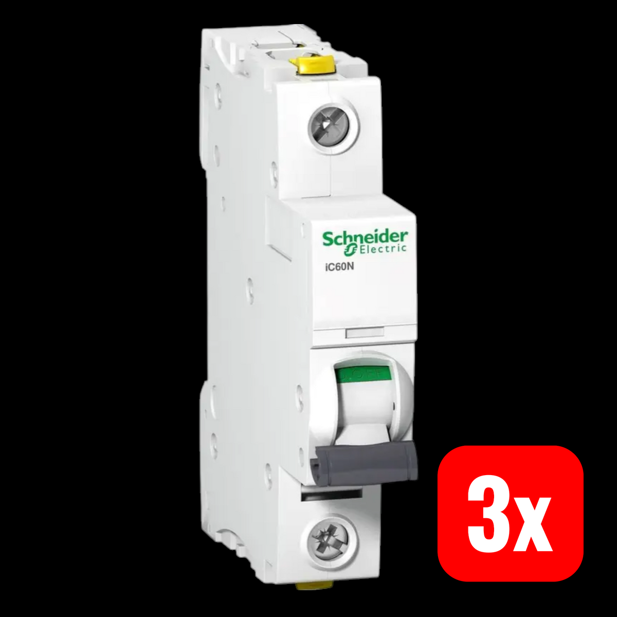 Schneider Electric Leitungsschutzschalter Stromunterbrecher 25A 230V 3 STÜCK - 3606480439711