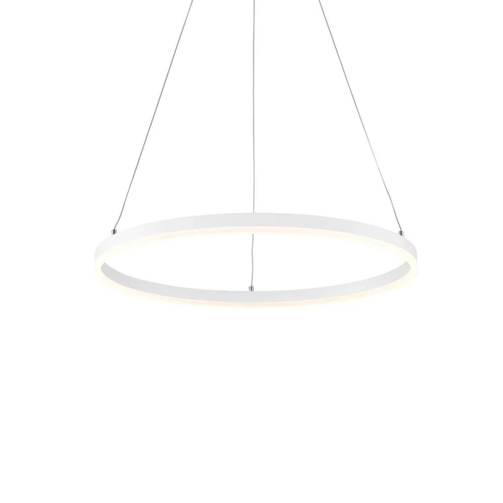 Arcchio Albiona LED-Hängeleuchte Hängeleuchte Hängelampe Deckenlampe weiß 80 cm