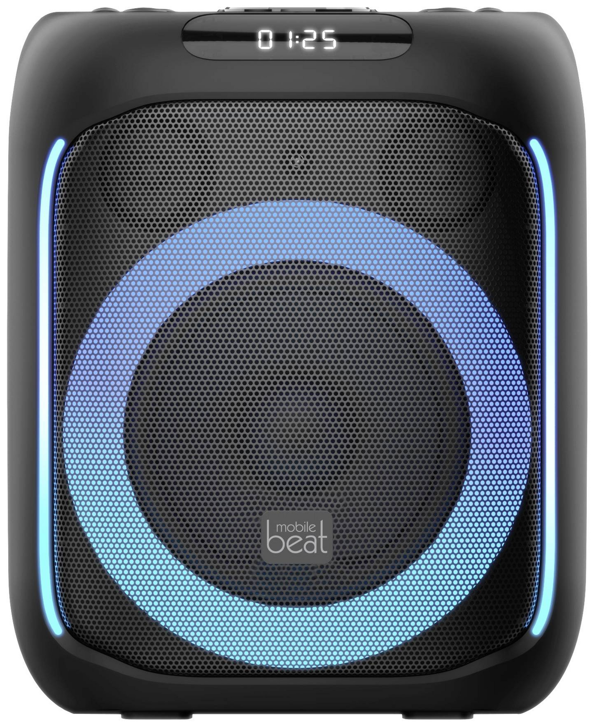 B-Ware Mobile Beat 100 Bt Bluetooth Lautsprecher Party Soundbox Aux Usb 300 W Schwarz