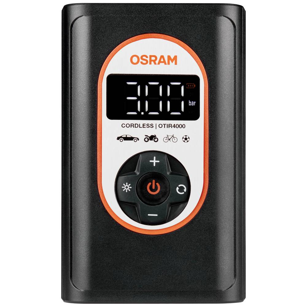 Osram Otir4000 Kompressor Tyr Einflate 4000 8.3 Bar Aufbewahrungs Box/ Taschen B-Ware