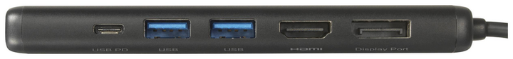 Renkforce RF-DKS-800 8-in-1 USB-C Dockingstation Passend für Marke Universal U