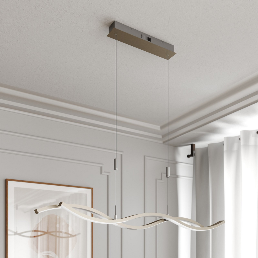 Lucande Mairia Led Hängeleuchte Deckenlampe Wohnzimmerleuchte Pendelleuchte 650 B-Ware - 4251096572056