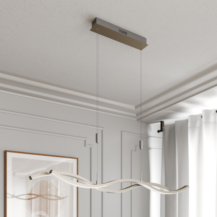 Lucande Mairia Led Hängeleuchte Deckenlampe Wohnzimmerleuchte Pendelleuchte 650 B-Ware - 4251096572056