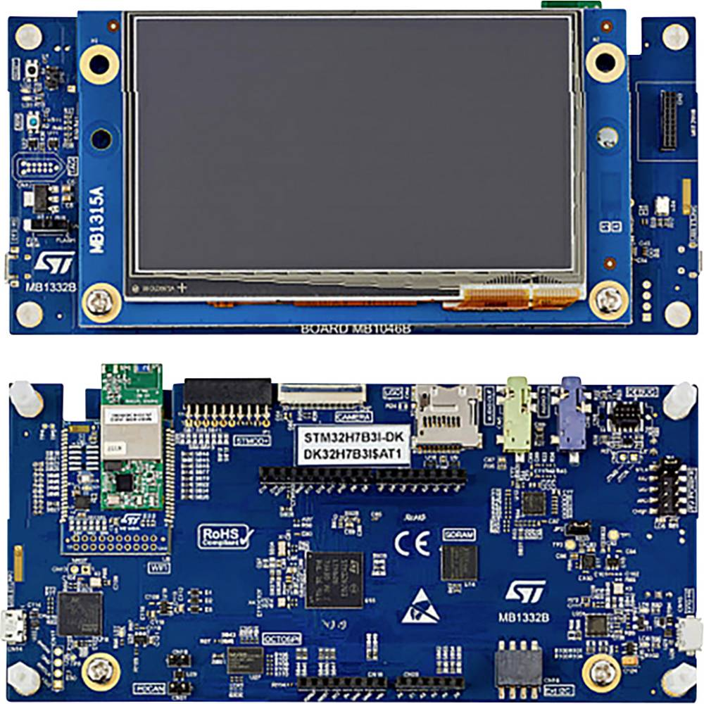 STMicroelectronics STM32H7B3I-DK Entwicklungsboard Display Programmierboard